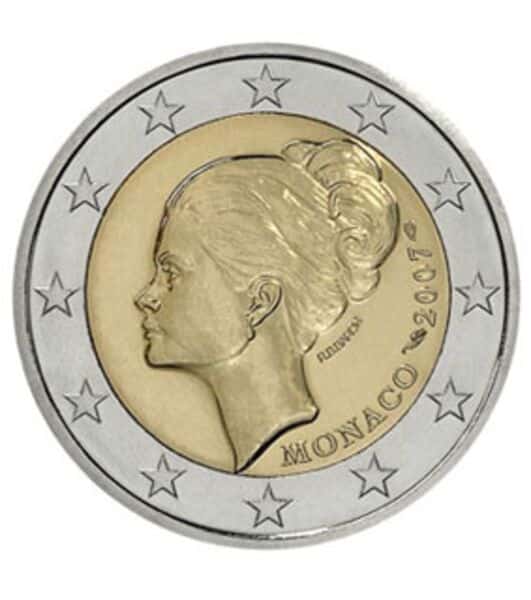 Le 2 euros de Grace Kelly