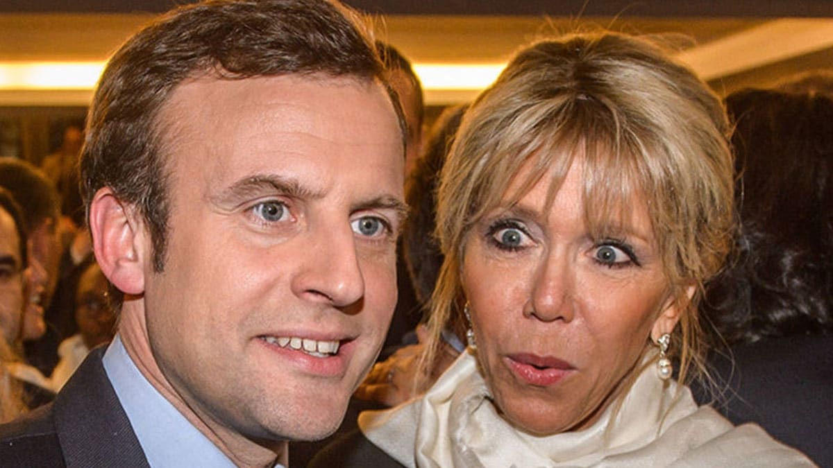 Brigitte et Emmanuel Macron