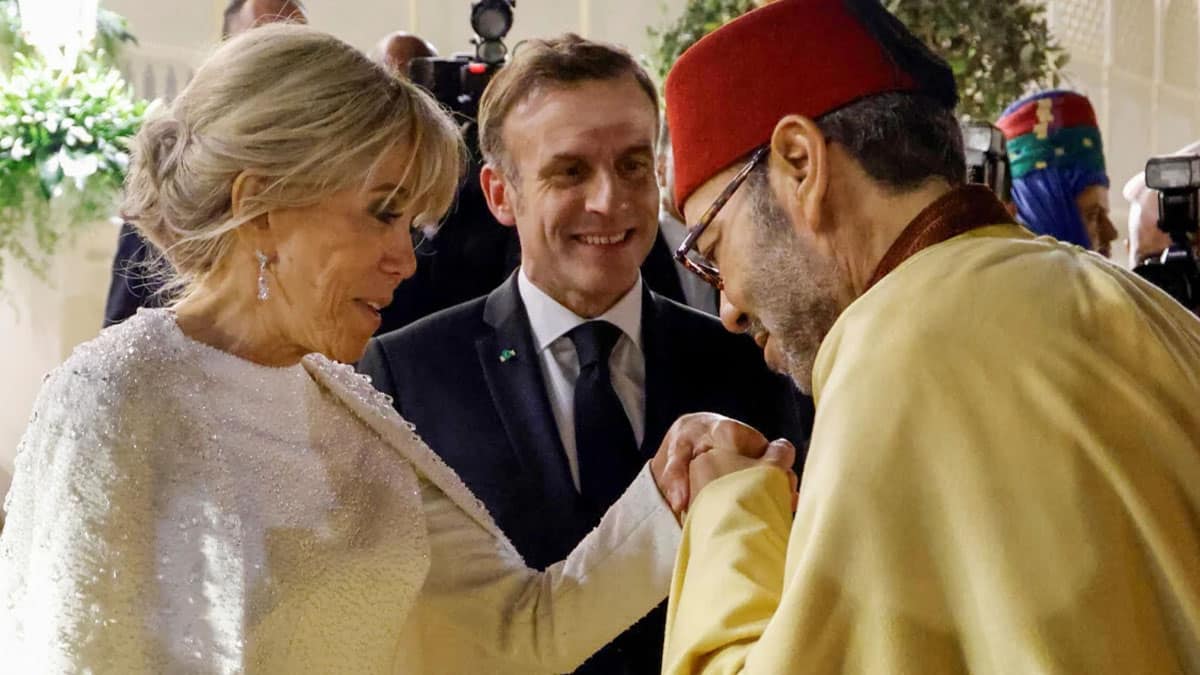 Brigitte et Emmanuel Macron