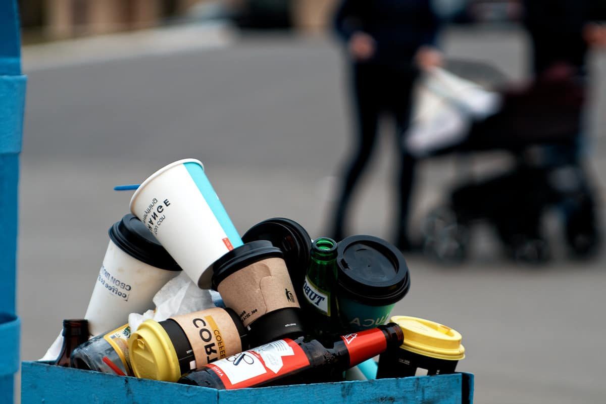 gobelet plastique carton pollution